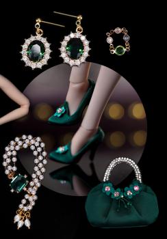 JAMIEshow - Glam - Glorious Day - Look 2 - Emerald Drop - Outfit